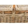 Oval rattan picnic baskets