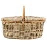 Oval rattan picnic baskets