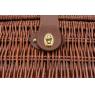 Natural willow picnic basket Vichy