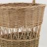 Buff willow trolley basket