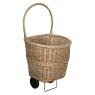 Log trolley in full willow