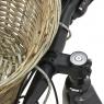 Grey willow bike basket