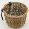 Round bicycle basket