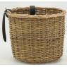 Round bicycle basket