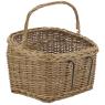 Bicycle basket in buff willow