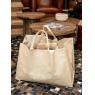 Plastic-coated jute log bag