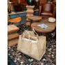 Plastic-coated jute log bag