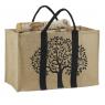 Natural jute logs bag