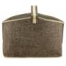 Log basket in jute