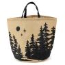 Jute log bag