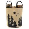 Jute log bag