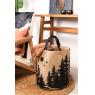 Jute log bag