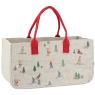 Sac à bûches en feutrine