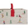 Sac à bûches en feutrine