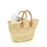 Palm leaf cabas