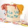 Bag in palm leaf