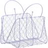 Wire basket with handles