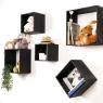 Rattan camera shape bag