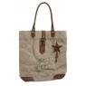 Recycled cotton handbag
