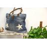 Denim handbag