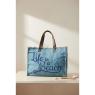 Sac en coton décor  Life is a beach