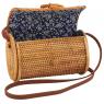 Natural rattan bag