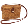 Natural rattan bag