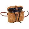Natural rattan bag