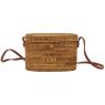 Sac seau en rotin piqué naturel