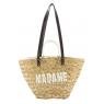 Sac en jonc Madame 