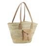 Palm leaf handbag