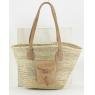 Palm leaf handbag