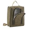 Natural jute backpack