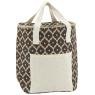 Jute isothermal bag - Diamonds