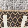 Jute isothermal bag - Diamonds
