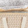 Jute isothermal bag - Geometric design