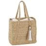 Sac en jute naturel et poche en coton 