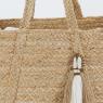 Sac en jute naturel et poche en coton 