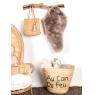 Natural jute handbag