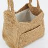 Jute shoulder bag