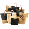 Shopping bag in natural paper rope