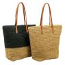 Shopping bag in woven paper rope