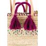 Bag in natural palm 
