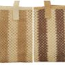 Rectangular woven paper bag