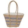 Sac en jonc de mer et coton.