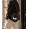 Leather and cowhide bag