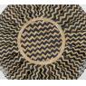 Panier boule en jonc teinté