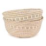 Rush and paper pot covers