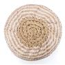 Rush and paper pot covers
