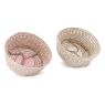 Rush and paper pot covers